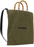 Jil Sander Khaki Square Tote