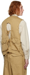 Engineered Garments Beige C-1 Vest