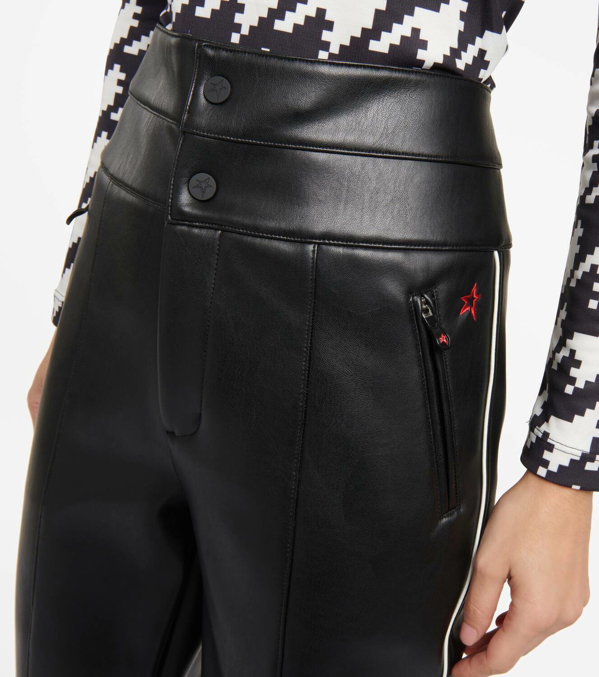 Perfect Moment Aurora faux leather ski pants