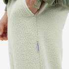Carrier Goods Men's Borg Fleece Jogger in Celadon Tint