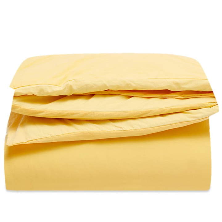Photo: HAY Duo King Size Duvet Cover in Golden Yellow