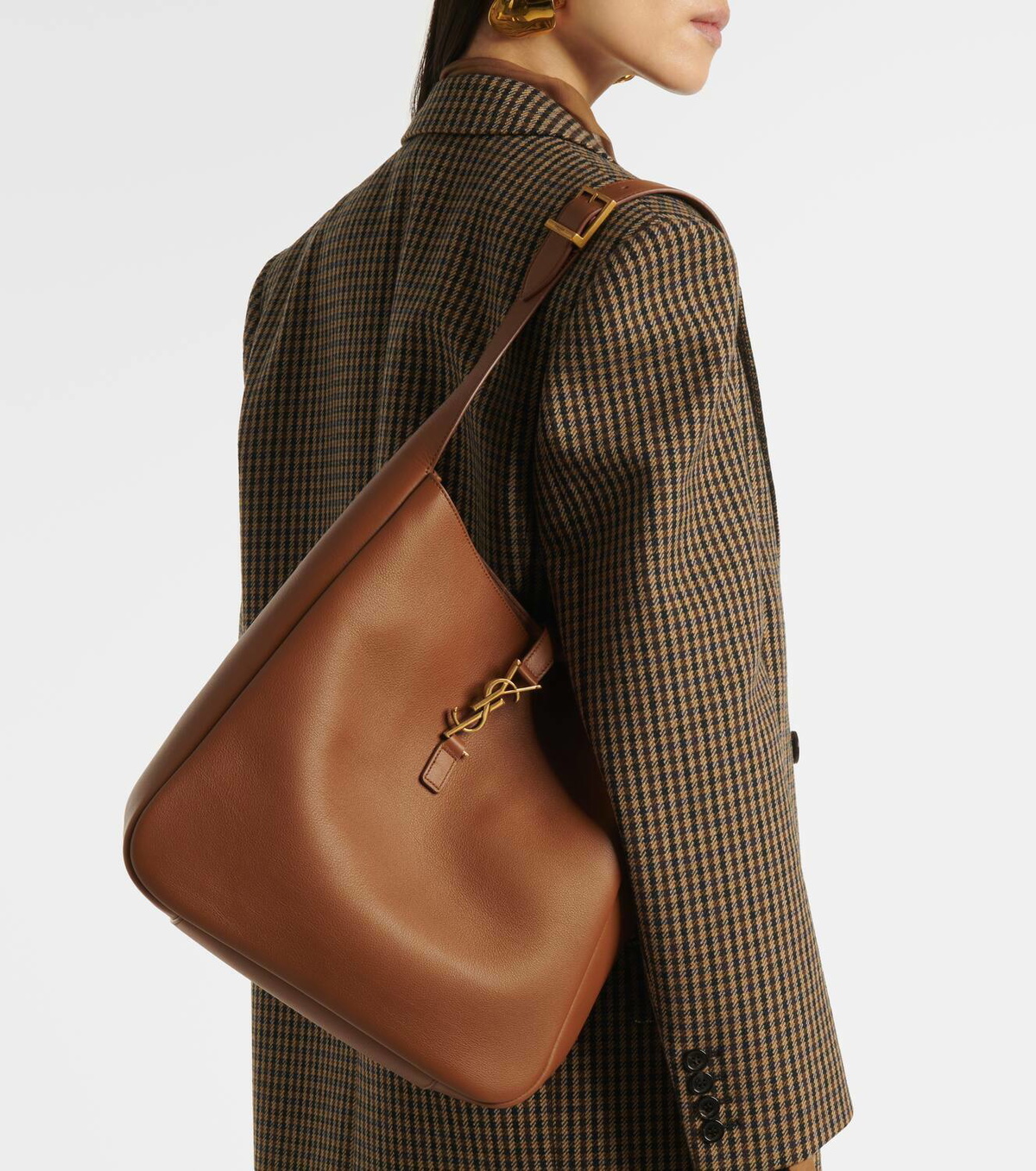 Saint Laurent Le 5 à 7 Supple Large leather shoulder bag