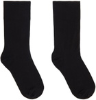 Wolford Black Velvet Socks