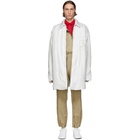 Maison Margiela White Pyjama Stripes Lining Shirt