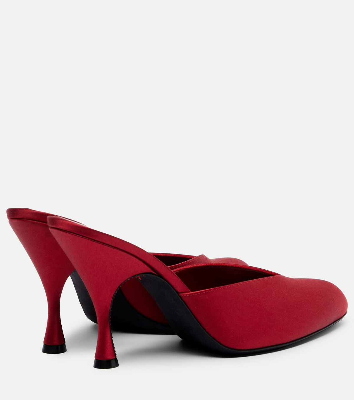 Herbert Levine Sitting Pretty satin mules