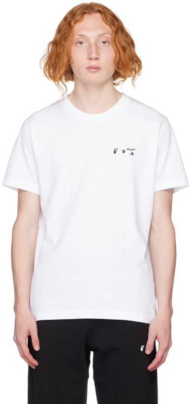 Photo: Off-White White Bonded T-Shirt