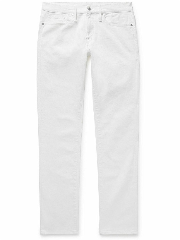 Photo: FRAME - L'Homme Slim-Fit Jeans - White