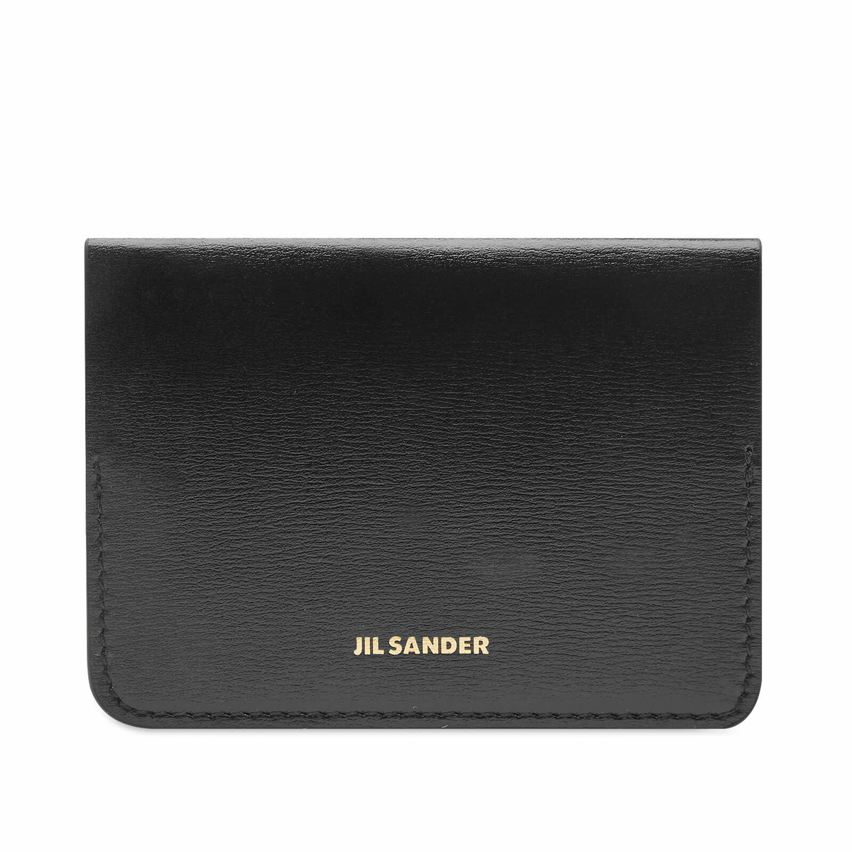 Jil Sander Envelope leather card holder with strap Jil Sander