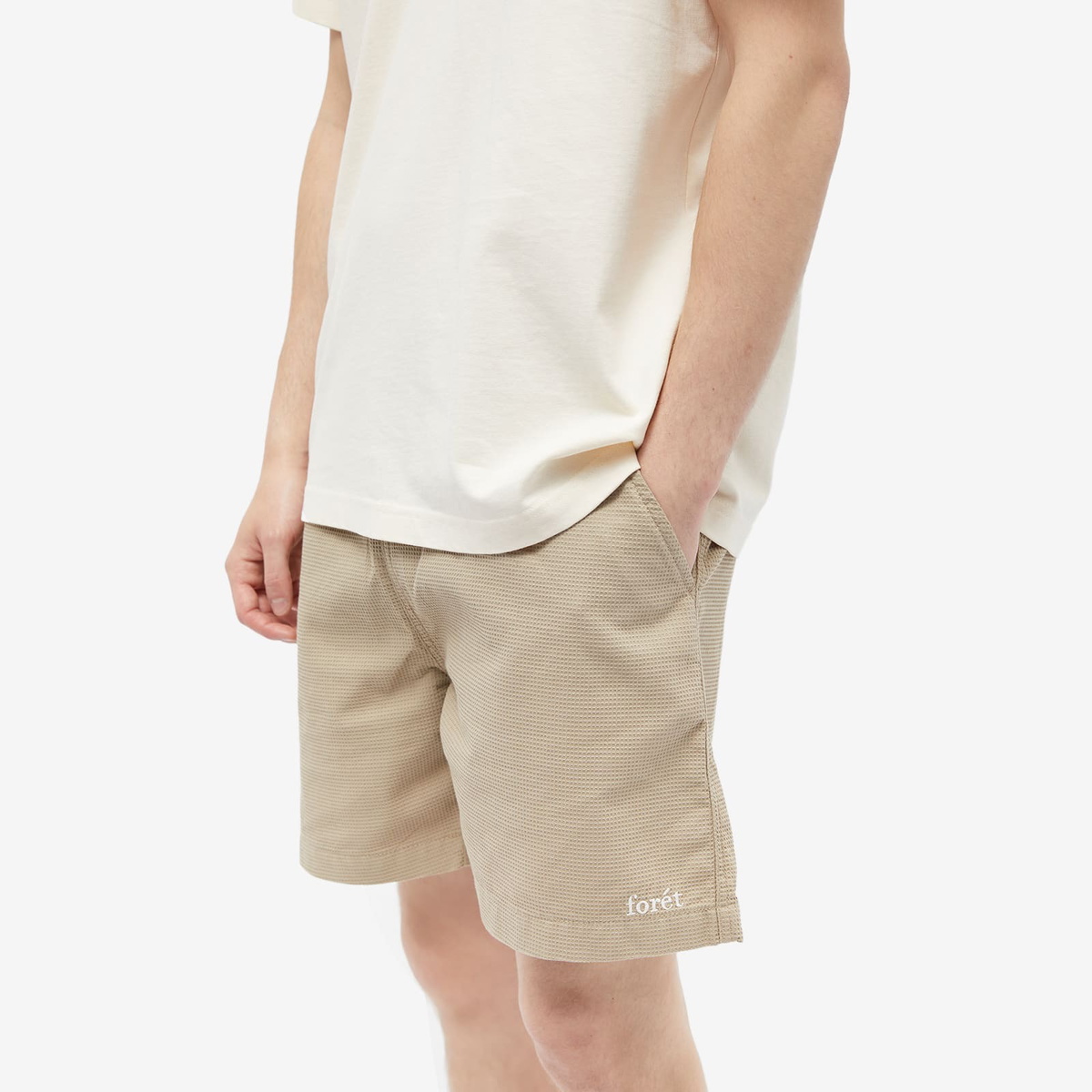 Foret Men's Kelvin Ripstop Short in Khaki Foret