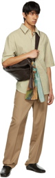 Lemaire Brown Large Folded Bag