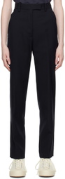 Margaret Howell Black Tapered Trousers
