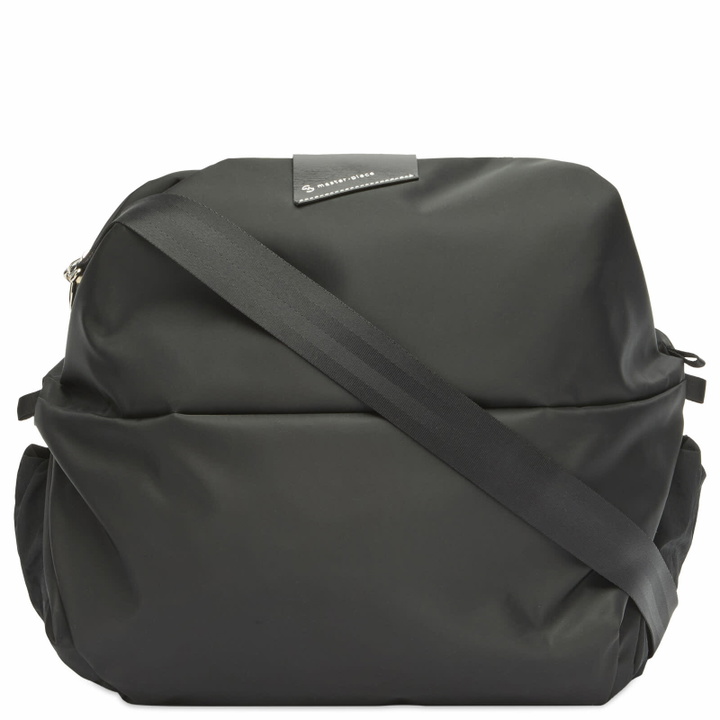 Photo: Master-Piece COCOON 2-Way Duffel Bag - Large in Black 
