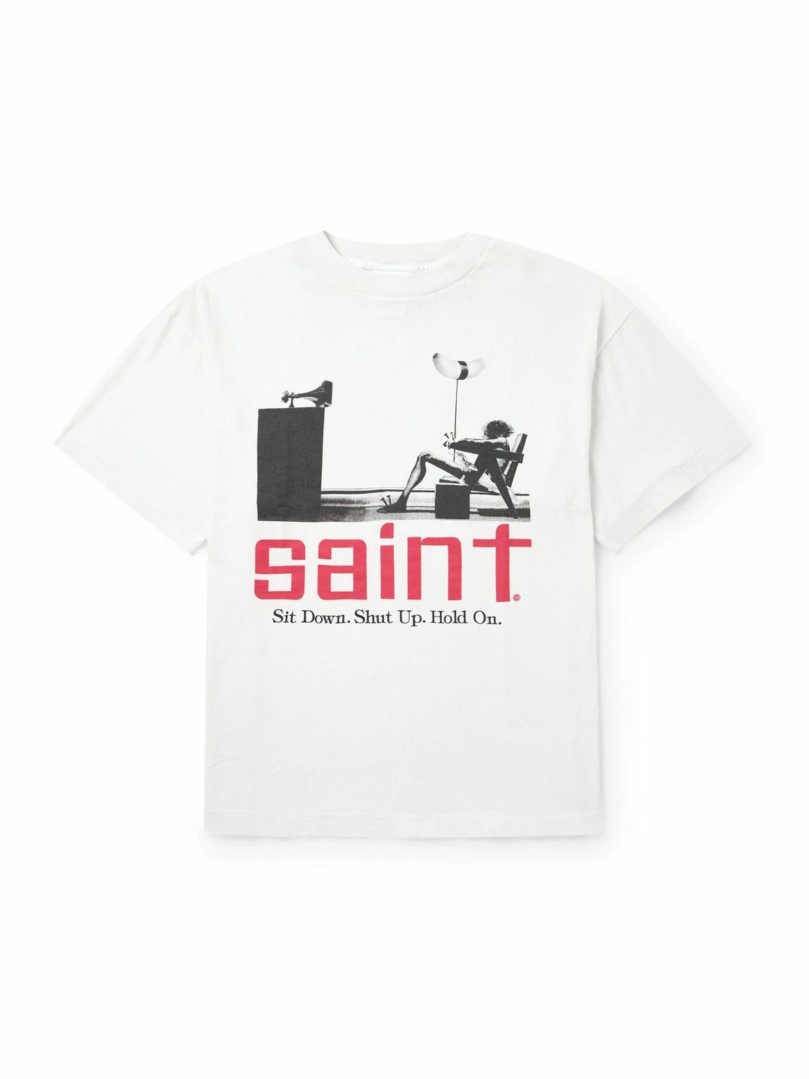 SAINT Mxxxxxx - Born X Raised Clown Distressed Printed