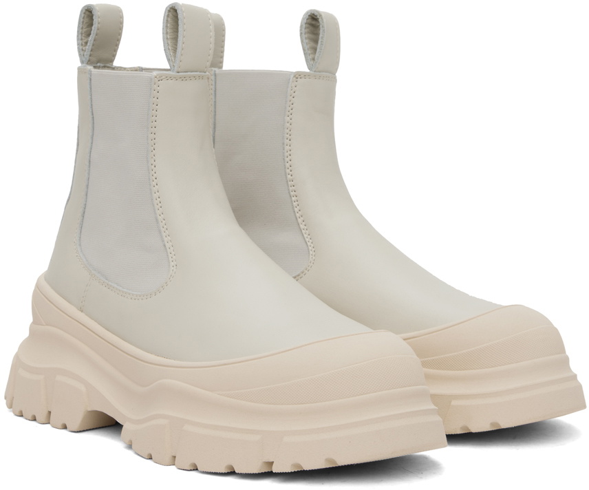 Sofie D'Hoore White Fabulous Chelsea Boots