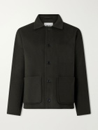 NN07 - Morgan 8447 Woven Wool-Blend Jacket - Green