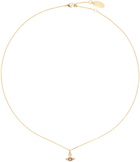 Vivienne Westwood Gold London Orb Pendant Necklace