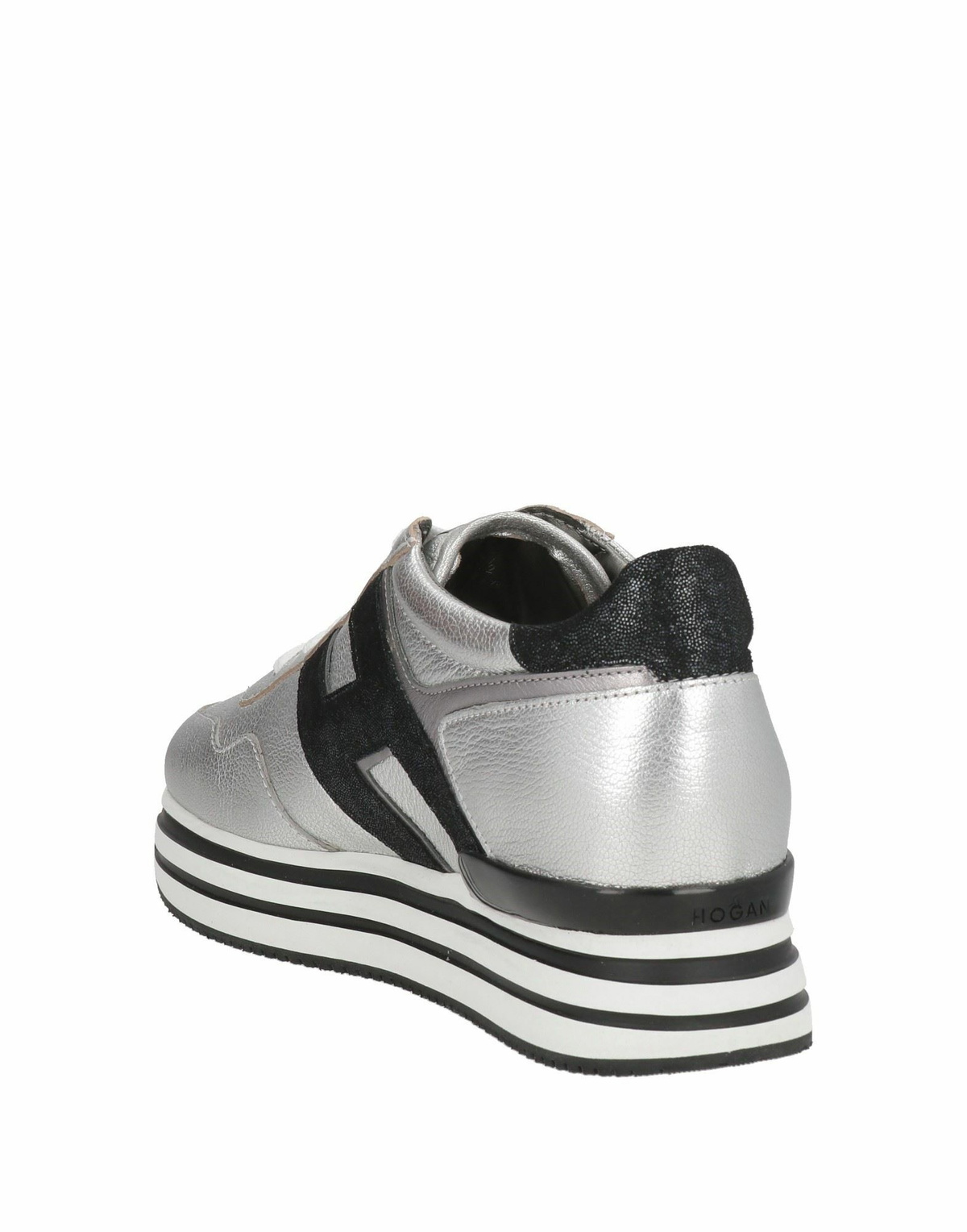Hogan Womens Sneakers in Silver