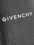 Givenchy - Leather-Trimmed Logo-Embossed Coated-Canvas Messenger Bag