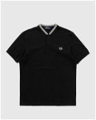 Fred Perry Bomber Collar Polo Shirt Black - Mens - Polos