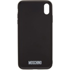 Moschino Black Roman Teddy Bear iPhone XS Max Cover
