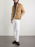 Valstar - Brera Padded Suede Field Jacket - Brown