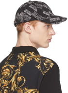 Versace Jeans Couture Black & White Etichetta Cap