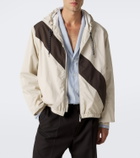 Wales Bonner Kalpa hooded cotton-blend jacket