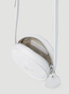 Courrèges - Circle Shoulder Bag in White