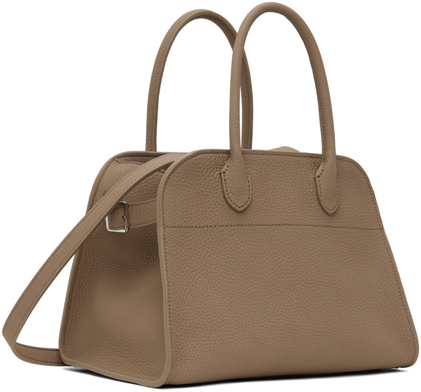 The Row Taupe Soft Margaux 10 Bag The Row