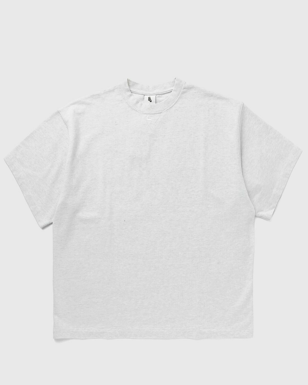 Nike Solo Swoosh Short Sleeve Heavyweight Tee Grey Shortsleeves