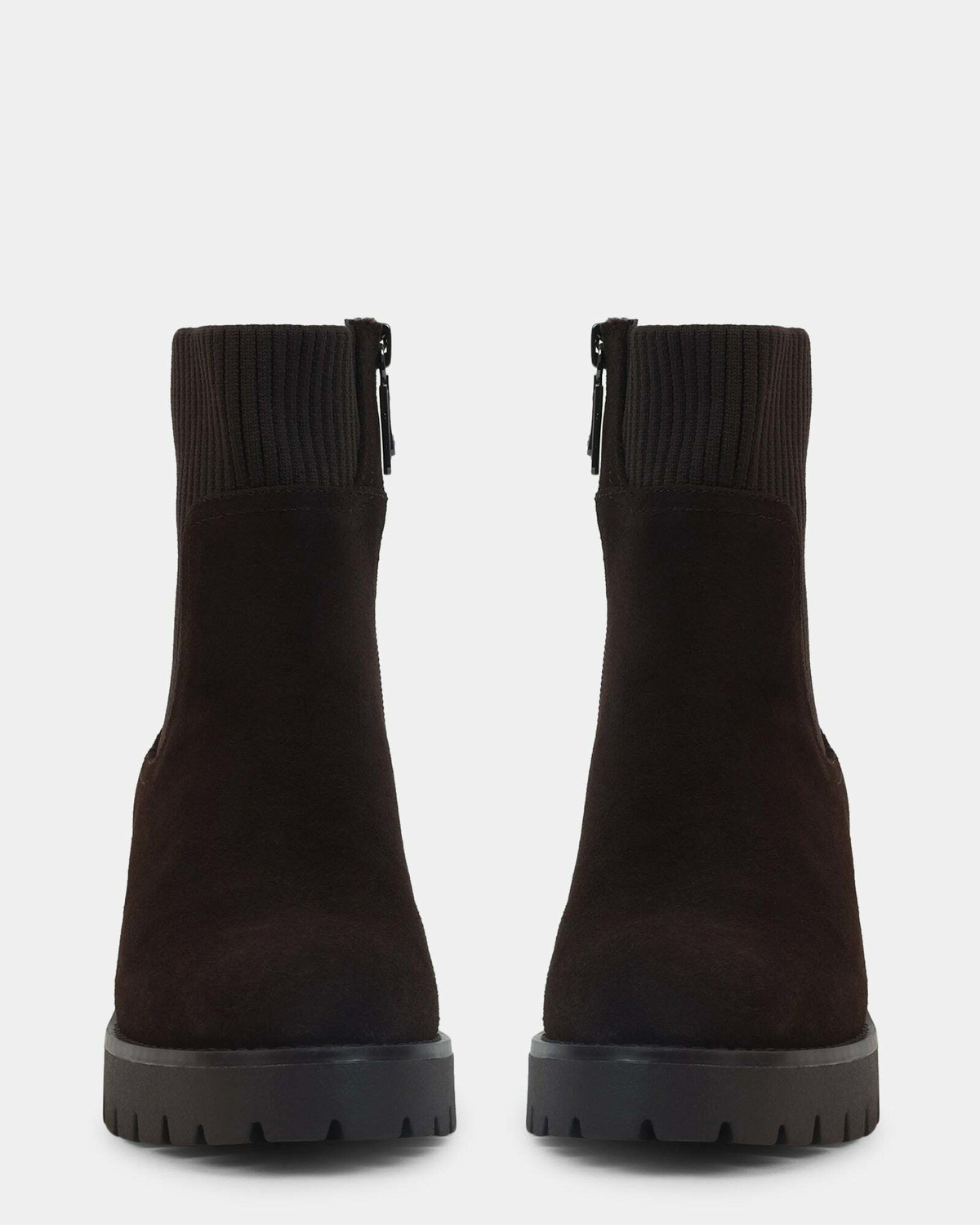 Steve Madden Delta Booties in Brown
