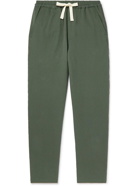 Howlin' - Tropical Straight-Leg Cotton-Blend Seersucker Drawstring Trousers - Green