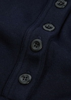 Citizens OF Humanity Vintage Jersey Polo Sweatshirt Navy