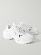 Givenchy - TK-MX Mesh, Rubber and Faux Leather Sneakers - White