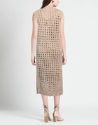 Peserico Womens Midi dress Sand
