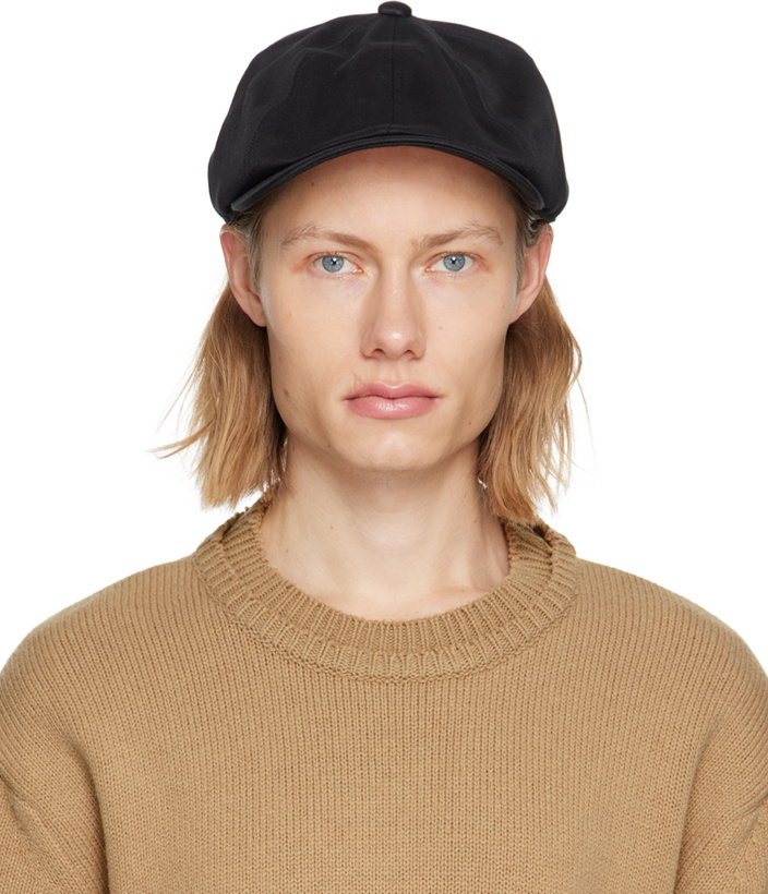 Photo: Taiga Takahashi Black Cotton Structured Hat