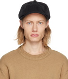 Taiga Takahashi Black Cotton Structured Hat