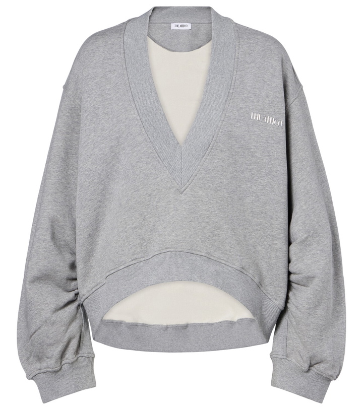 Photo: The Attico Cotton fleece sweatshirt