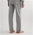Sleepy Jones - Marcel Cotton-Blend Jersey Pyjama Trousers - Gray