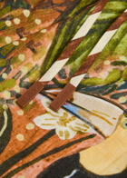 Alemais Toucan Tango Printed Linen Shorts Multicoloured