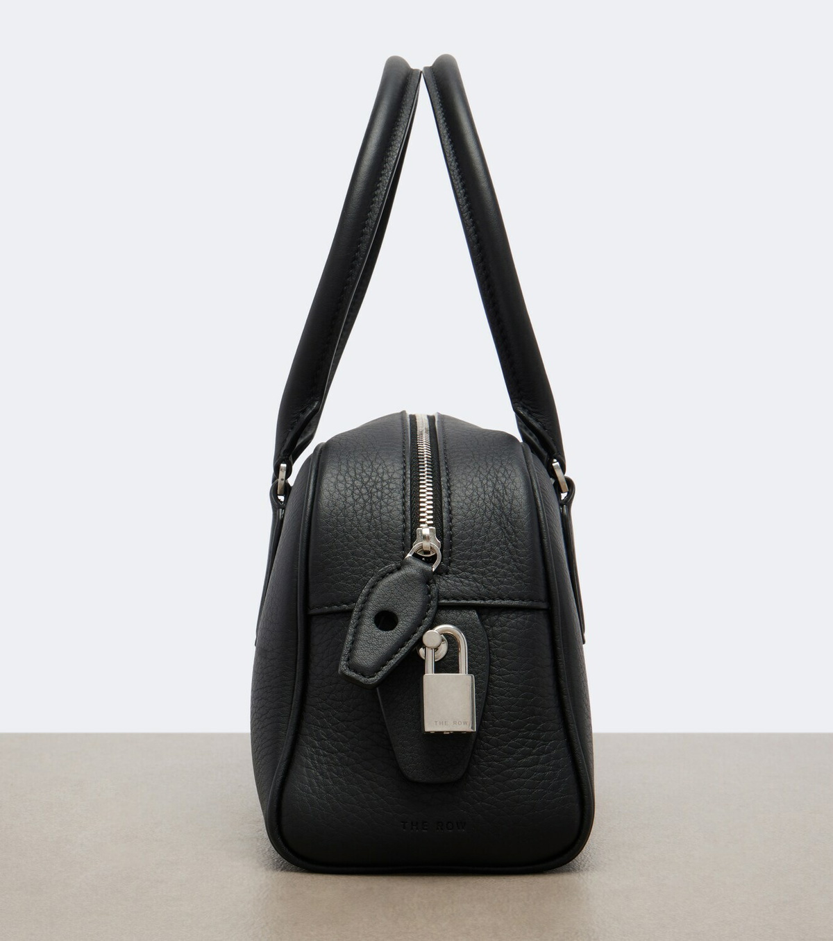 The Row India E/W Small leather tote bag