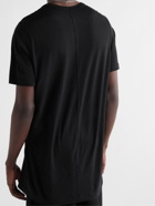 Rick Owens - Organic Cotton and Hemp-Blend Jersey T-Shirt - Black