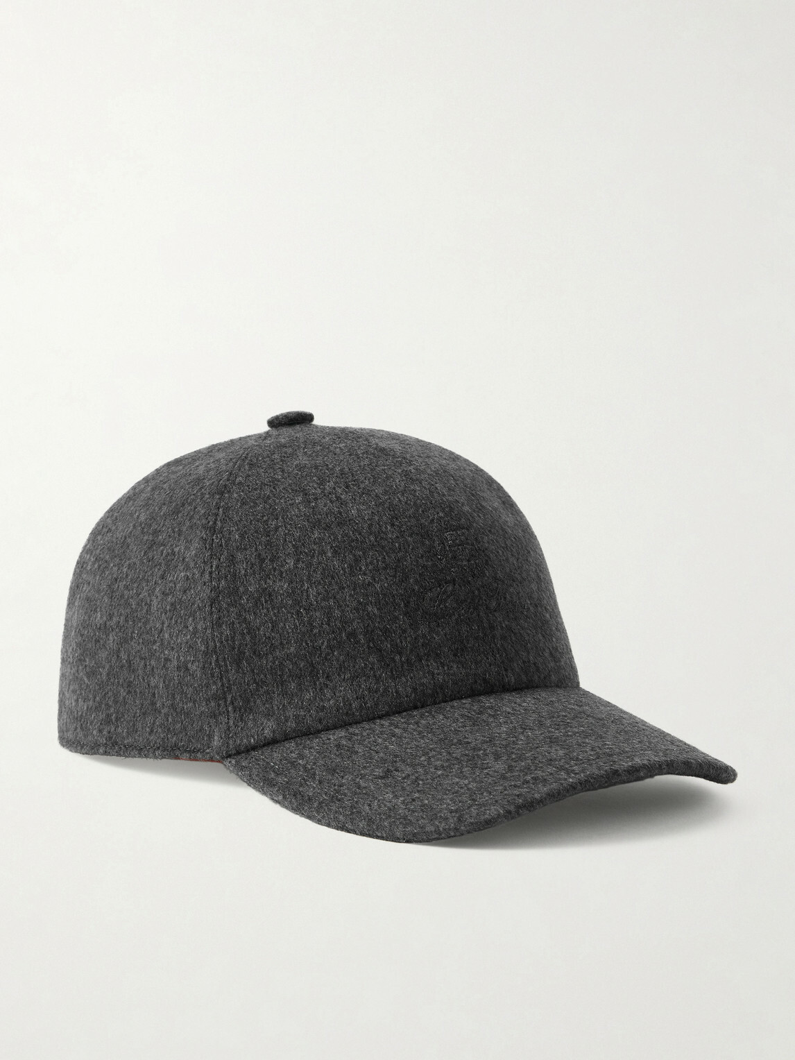 Loro Piana - Logo-Embroidered Storm System Baby Cashmere Baseball Cap - Gray
