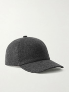 Loro Piana - Logo-Embroidered Storm System Baby Cashmere Baseball Cap - Gray