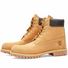 Timberland Men's 6" Premium Boot in Wheat Nubuck
