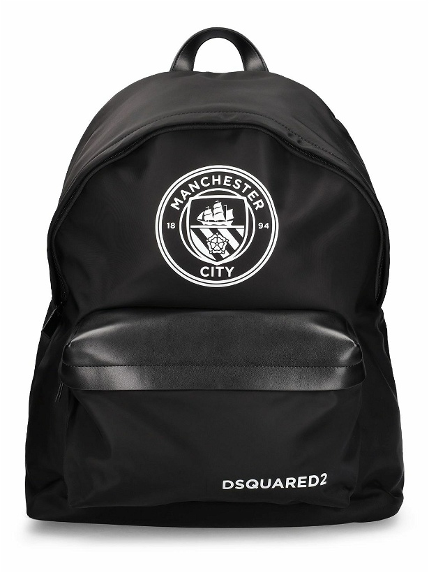 Photo: DSQUARED2 - Manchester City Logo Nylon Backpack