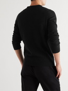 John Smedley - Niko Slim-Fit Recycled Cashmere and Merino Wool-Blend Sweater - Black