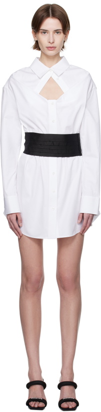 Photo: Alexander Wang White Deconstructed Minidress