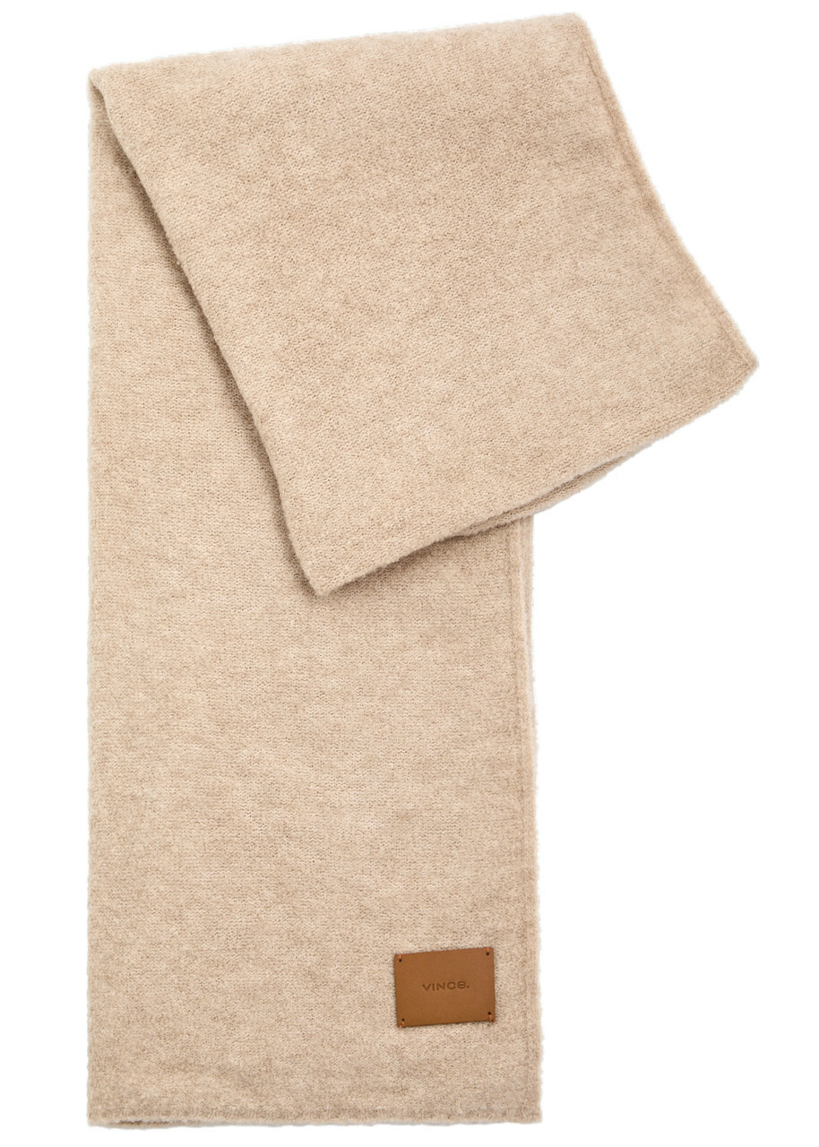 Vince Bouclé Merino-blend Scarf - Beige - One Size
