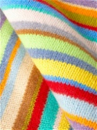 The Elder Statesman - Jolly Striped Cashmere Blanket